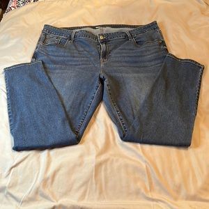 Old Navy Rockstar Super Skinny Low Rise jeans, size 20